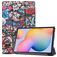 Mobigear Tri-Fold Samsung Galaxy Tab S6 Lite Etui z klapką - Graffiti