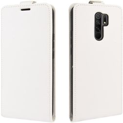 Mobigear Xiaomi Redmi 9 Capa flip - Branco