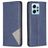 Mobigear Rhombus Slim Xiaomi Redmi Note 12 Funda tipo libro - Azul