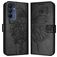 Mobigear Butterfly Samsung Galaxy A16 Funda tipo libro Cartera - Negro