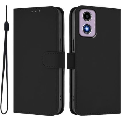 Mobigear Urban Wallet Motorola Moto G04 Knížkové pouzdro Peněženka - Černá