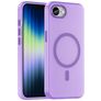 Mobigear Shockproof iPhone 16e MagSafe Hardcase Etui plecki - Fioletowy