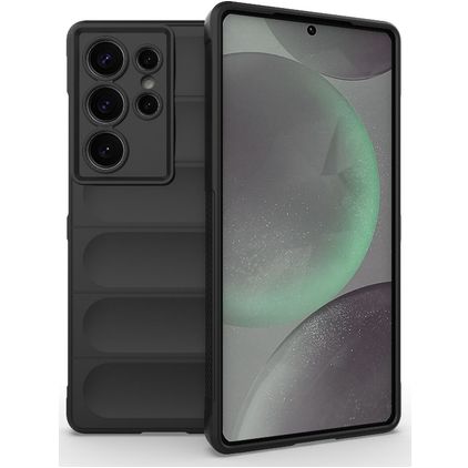 Mobigear Bumpy Samsung Galaxy S25 Ultra Flexible TPU Back cover - Black