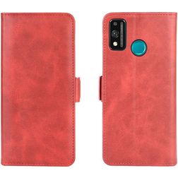 Mobigear Slim Magnet HONOR 9X Lite Lompakkokotelo + Setelitasku - Punainen
