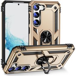 Mobigear Armor Ring Samsung Galaxy S23 Hardcase Back cover Antiurto con anello - Oro