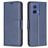 Mobigear Excellent Motorola Moto G85 Wallet case - Blue