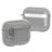Mobigear Crystal Clip Apple AirPods 4 Pevné pouzdro - Šedá