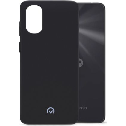 Mobilize Rubber Gelly Motorola Moto G22 TPU flexível Capa traseira - Matt Black