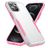 Mobigear Heavy Armor iPhone 14 Pro Max Hardcase Back cover Antiurto - Bianco / Rosa