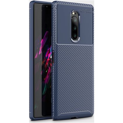 Mobigear Racing Sony Xperia XZ4 TPU flessibile Back cover - Blu