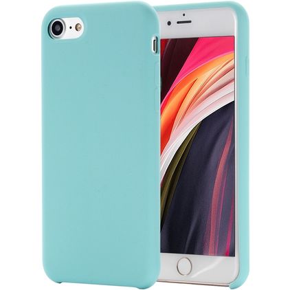Mobigear Rubber Touch iPhone 7 Silicona Carcasa - Turquesa