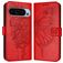 Mobigear Butterfly Google Pixel 9 Pro XL Capa livro Carteira - Vermelho