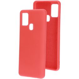 Mobiparts Samsung Galaxy A21s Silicone Capa traseira - Scarlet Red