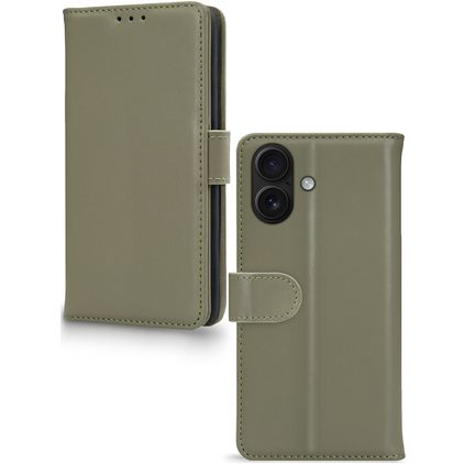 Mobilize Premium Gelly iPhone 17 Funda tipo libro Cartera - Verde