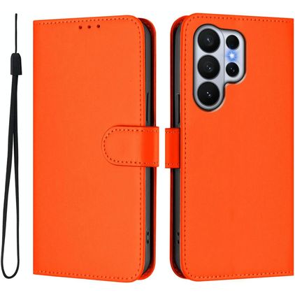 Mobigear Urban Wallet Samsung Galaxy S26 Ultra Funda tipo libro Cartera - Naranja