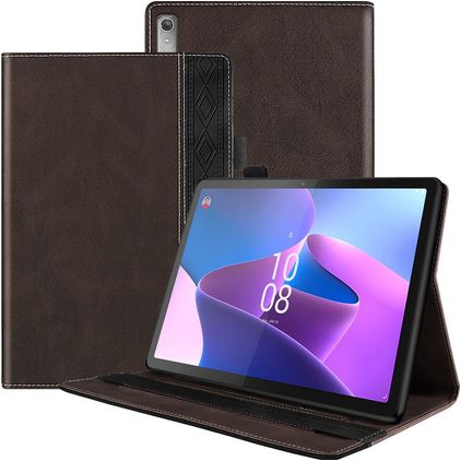 Mobigear Folio Lenovo Tab P11 Pro Gen 2 Funda tipo libro + Portalápices - Marrón