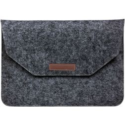 Mobigear Envelope Filt Laptop Sleeve (max 20 cm x 31 cm) Laptopcover - Sort