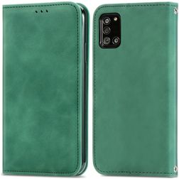 Mobigear Retro Slim Samsung Galaxy A32 5G Wallet case - Green