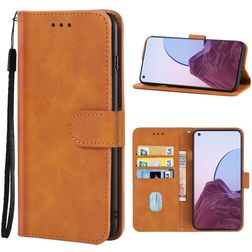 Mobigear Wallet OPPO Reno 7 Lite Lompakkokotelo + Setelitasku - Ruskea