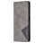 Mobigear Rhombus Slim Xiaomi 11T Cover a libro - Grigio