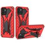 Mobigear Armor Stand Samsung Galaxy A03 Funda Plástico rígido Carcasa Antigolpes con soporte - Rojo