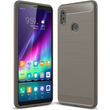 Mobigear Brushed Slim HONOR Note 10 TPU flexible Carcasa - Gris