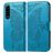 Mobigear Butterfly Sony Xperia 5 IV Cover a libro portafoglio - Blu