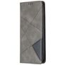 Mobigear Rhombus Slim Realme C11 (2020) Cover a libro - Grigio