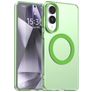 Mobigear Shockproof Samsung Galaxy S25 Edge MagSafe Fodral Hårdplast Skal - Grön