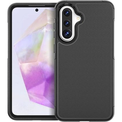 Mobigear Traveller Samsung Galaxy A36 Plástico rígido Capa traseira - Preto