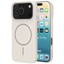 Mobiparts Slim Line iPhone 17 Pro MagSafe Hard Case Back cover - Off White