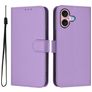 Mobigear Urban Wallet iPhone 16 Wallet case - Purple