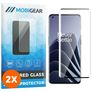 Mobigear Premium OnePlus 10 Pro Vidro temperado Película de ecrã - Compatível com capas - Preto (Pack de 2)