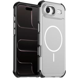 Mobigear Airbag Shockproof iPhone Air MagSafe Plástico rígido Capa traseira - Prateado