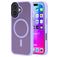 Mobiparts Hardcover iPhone 17 MagSafe Hårdt Bagsidecover - Satin Lila