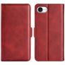 Mobigear Slim Magnet iPhone 16e Funda tipo libro Cartera - Rojo