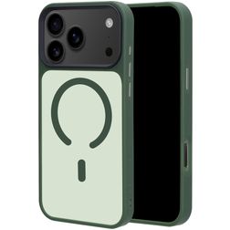 Mobiparts Hardcover iPhone 18 Pro Max MagSafe Fodral Hårdplast Skal - Satin Green