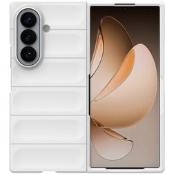 Mobigear Bumpy Samsung Galaxy Z Fold 8 Ultra TPU flexível Capa traseira - Branco