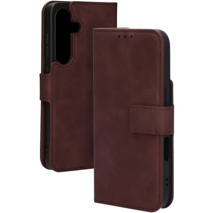Mobiparts Classic Wallet Samsung Galaxy S25 MagSafe Plånboksfodral - Velvet Red