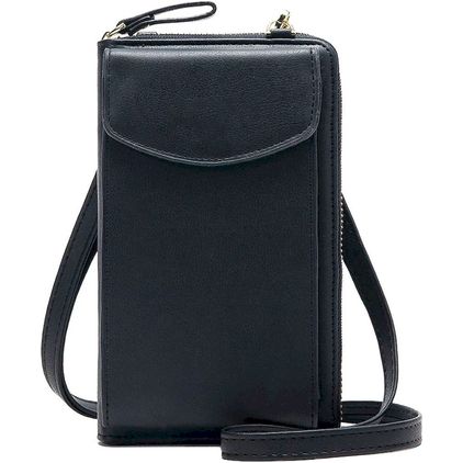 Antonio Fonzo Crossbody Bolso para móvil - Small - Charcoal Black