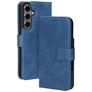 Mobiparts Classic Wallet Samsung Galaxy S24 FE Cover a libro portafoglio - Blu