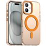 Mobigear Shockproof iPhone 18 MagSafe Hard Case Back cover - Orange
