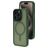 Mobiparts Hardcover iPhone 15 Pro MagSafe Hard Case Back cover - Satin Green