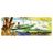 Mobigear Anti-Slip Tapete de rato - 40 x 90 cm - Fishing in Spring