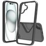 Mobigear Crystal iPhone 16 Plus Kova Suojakuori - Musta