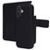 Mobiparts iPhone 17 Case Genuine Leather Detachable 2-in-1 Wallet Case Wallet - Black