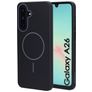 Mobiparts Slim Line Samsung Galaxy A26 MagSafe Hardcase Back cover - Onyx Black