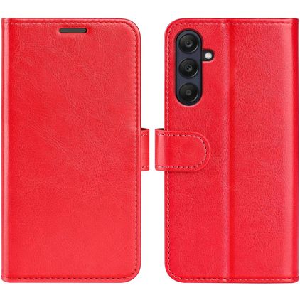 Mobigear Classic Samsung Galaxy A26 Knížkové pouzdro Peněženka - Červená