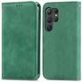 Mobigear Retro Slim Samsung Galaxy S25 Ultra Cover a libro - Verde