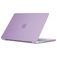 Mobigear Glossy MacBook Pro 16 polegadas (2021-2026) Capa rígida para MacBook - Roxo - Modelo A2485 / A2780 / A2991 / A3186 / A3428 / A3429